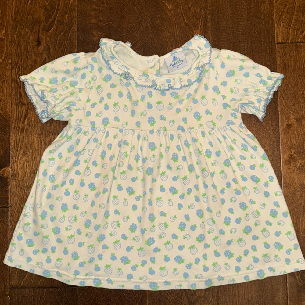 Eyelet & Ivy Rosemary Top in Dandy Apples - 6 - price is firm